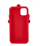 iPhone 11 Silicone Case - Santa