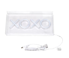 USB Powered LED Neon Light - XOXO/Ideal for Parties