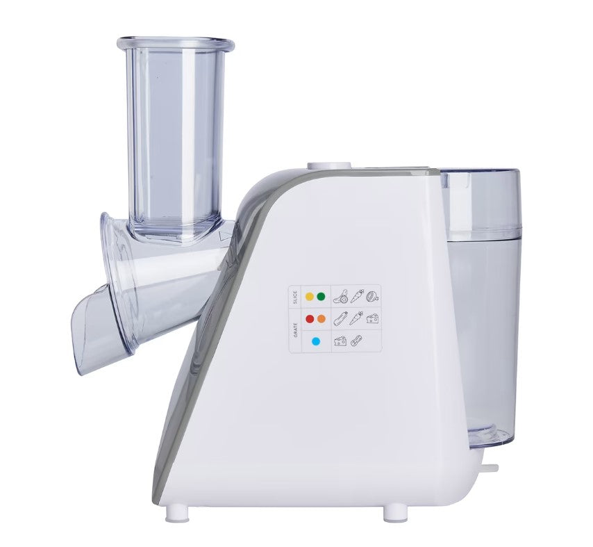 5-in-1 Salad Maker- White/ with storage compartment