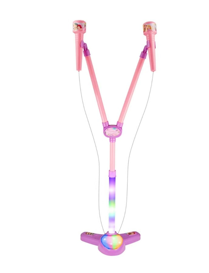 Disney Princess RGB Double Mic Bluetooth Karaoke Stand