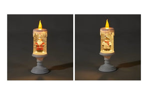 Christmas Character Light Up Candle/Battery Operated