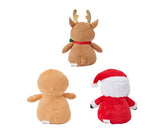 Christmas Mini Plush - 3 Pack/ Assorted/Suitable for Ages 6+ Months
