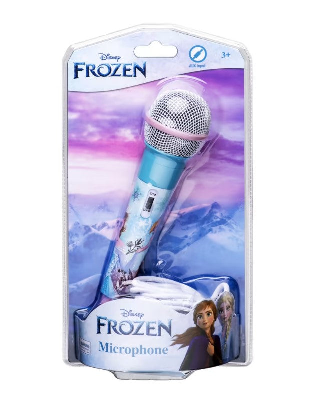 Disney Frozen Microphone with Small and Large Pin Adaptor