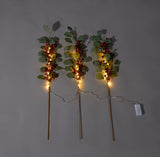 Battery Operated Light Up Berry Stakes - Assorted* / 20 Warm White LEDs