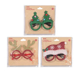 Christmas Novelty Glasses - Assorted/Suitable for Ages 3+ years