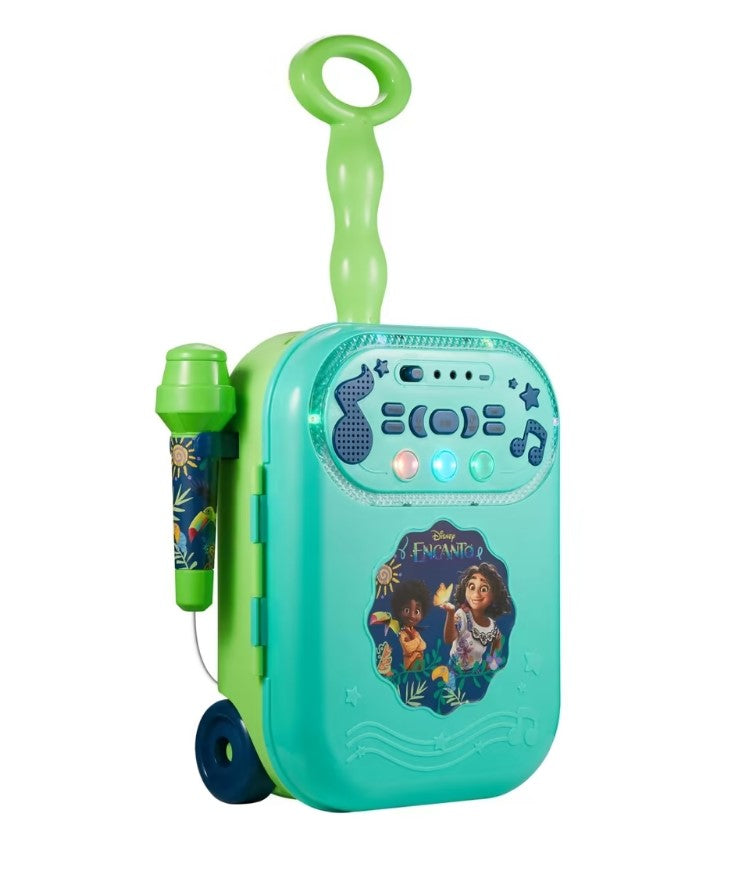 Disney Encanto Wheely Auxiliary Karaoke Machine