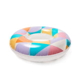 92cm Inflatable Geo Pool Ring/Suitable for Ages 10+ Years