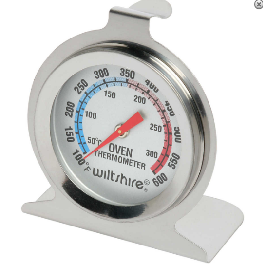 Wiltshire Classic Oven Thermometer/Celsius & Fahrenheit Display