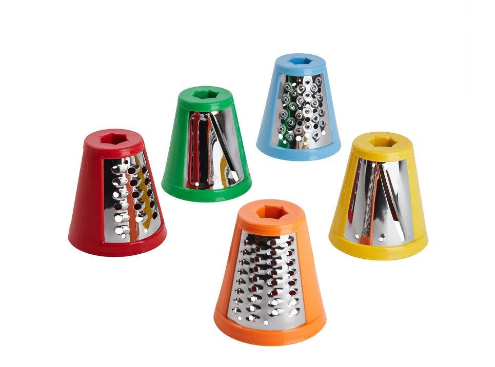 5-in-1 Salad Maker- White/ with storage compartment