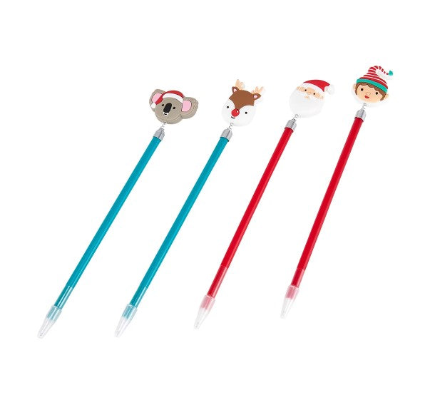 Christmas Pen - 3 Pack/ Assorted/Suitable for Ages 3+ years