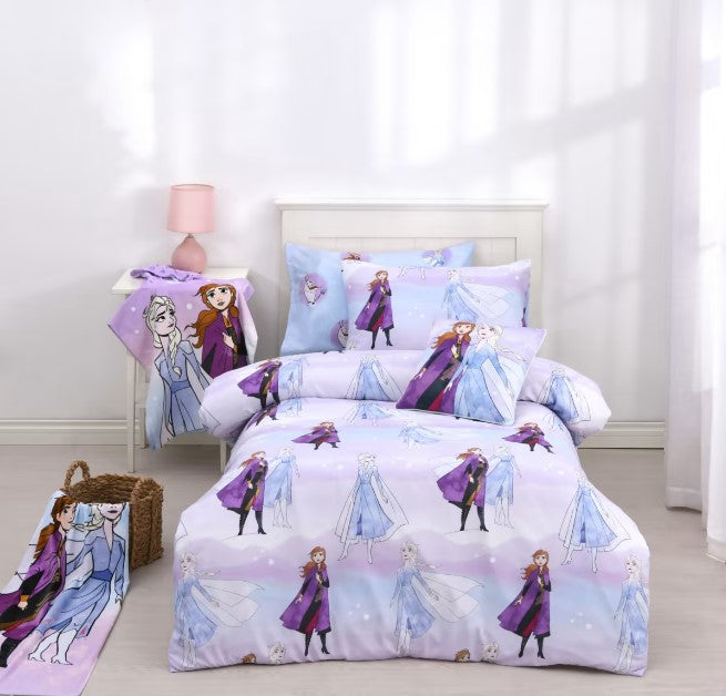 Frozen Quilt Cover Set - Single Bed/Exclusive design