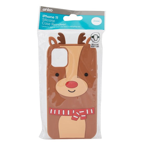 iPhone 11 Silicone Case - Reindeer