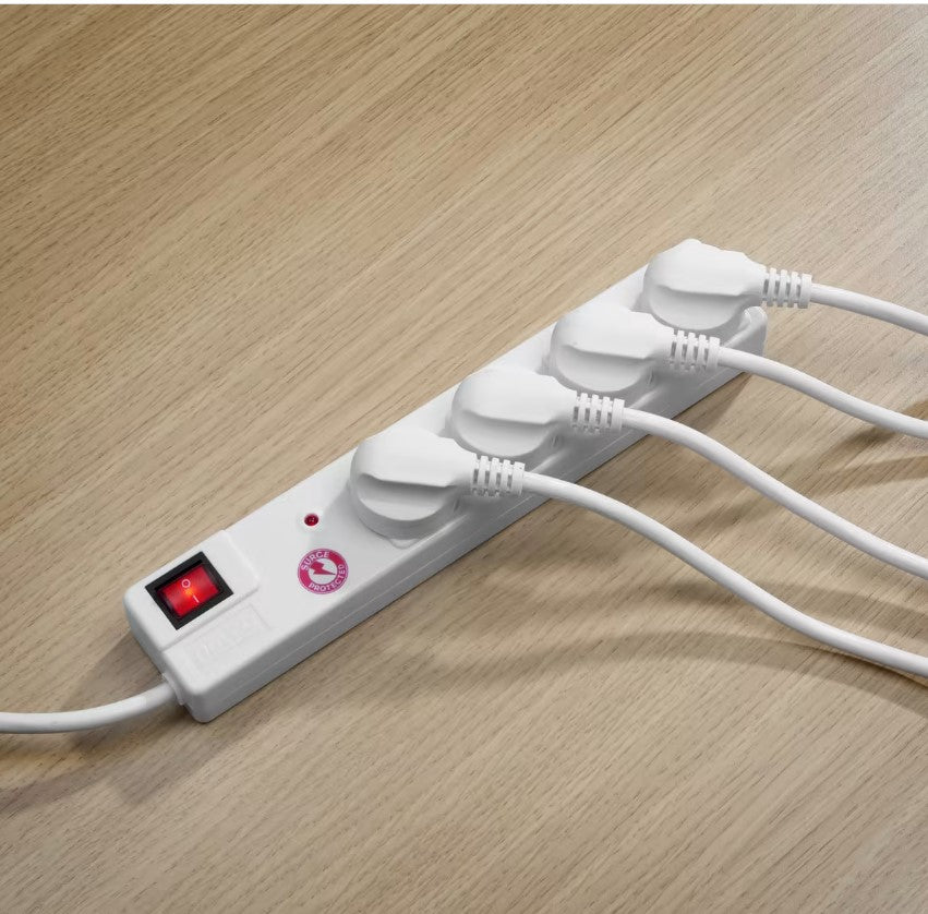 Arlec 4 Outlet Surge Protected Powerboard