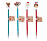 Christmas Pen - 3 Pack/ Assorted/Suitable for Ages 3+ years