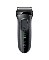 Barun Series 3 ProSkin Washable Electric Shaver Black with Clean & Charge Station - TheITmart