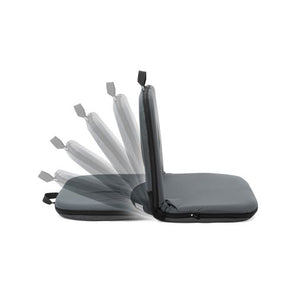 Marquee Charcoal Grey Square Recliner - STST0017/Ideal for Outdoor Activities