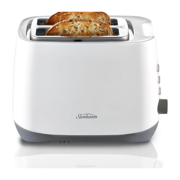 Sunbeam White Quantum Plus 2 Slice Toaster TA2320