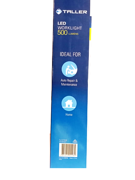 Taller 500lm Rechargeable LED Worklight TL1217COB/Ideal for Auto Repair Use
