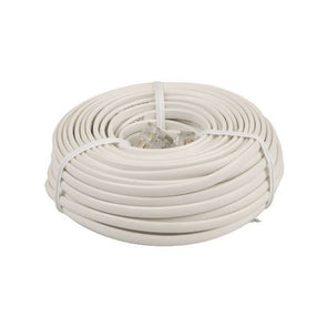Jackson 15m RJ12 White Telephone Lead - US7015WT