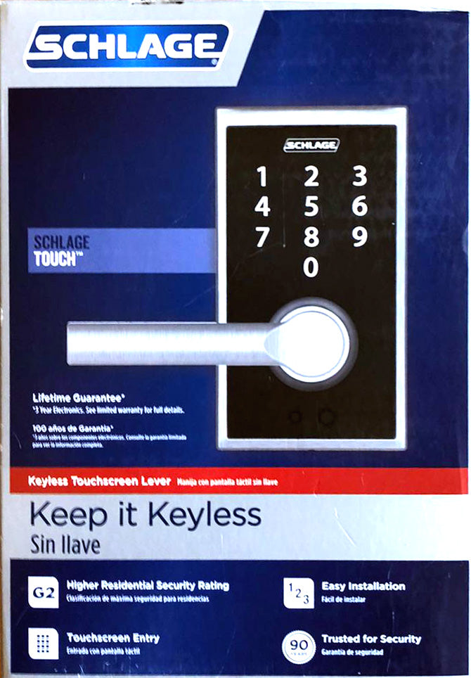 Schlage Touch Keyless Touchscreen Lever - TheITmart