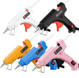 Mini Hot Glue Gun 30W High Temperature Glue Gun for DIY Crafts, Projects/ 5 Colours