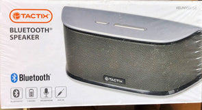 Tactix Portable Bluetooth Speaker - Silver / Aux-in / 5 Hours Run Time