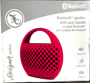 Gecko Designer Series Portable Bluetooth Speaker with Carrry Handle