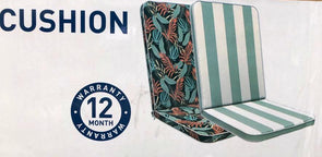 Marquee Mid Back Outdoor Cushion - Green Leaf