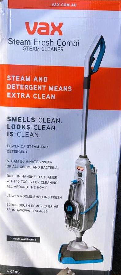 Vax Steam Fresh Combi Steam Cleaner - VX24S / Perfect for Sealed Hard Floors
