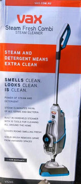 Vax Steam Fresh Combi Steam Cleaner - VX24S / Perfect for Sealed Hard Floors