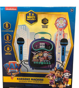 Paw Patrol Dual Microphone Karaoke Machine/USB and Radio Support