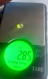 925 Sterling Silver Genuine 2.85 Carat Himalayan Peridot Ring - Green 8.5 Size - TheITmart