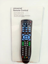 Black Universal Remote Control /Operates up to 6 Devices