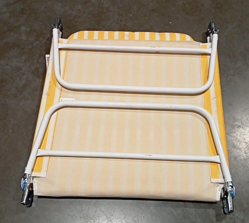 Marquee Outdoor Adjustable Folding Sunlounge- Yellow - TheITmart