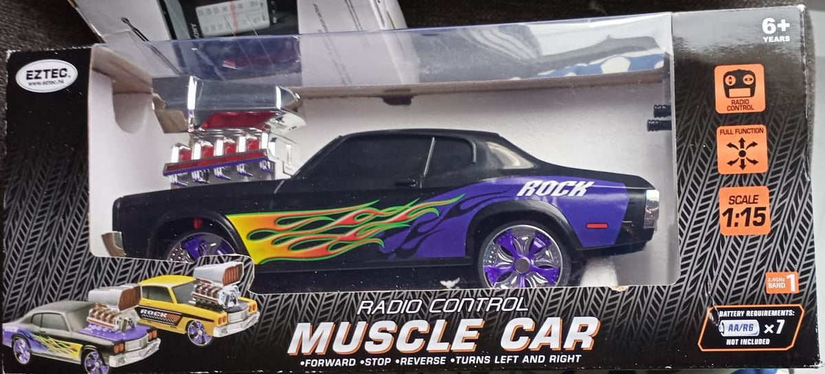 Eztec Radio Control Muscle Car - Suitable for Ages 6+ Years