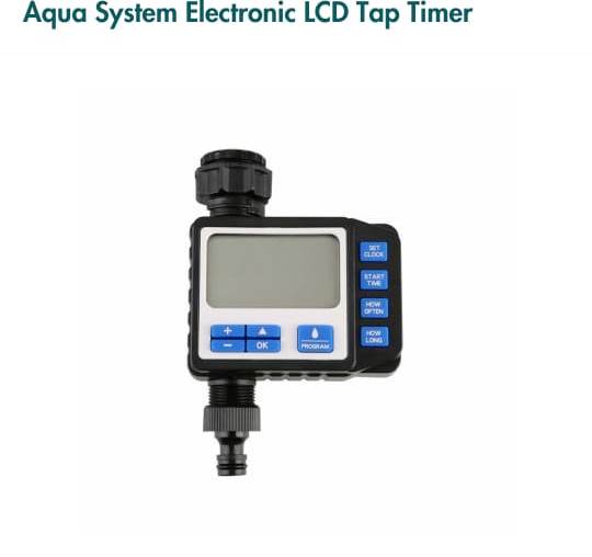Aqua System (CCO006) Electronic LCD Tap Timer