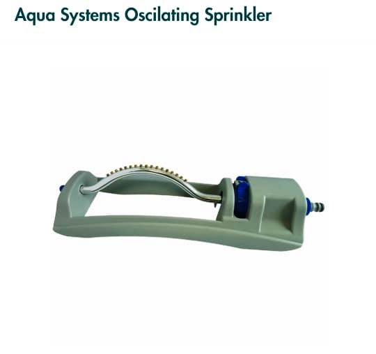Aqua Systems YL20062 Oscilating Garden Sprinkler/Ideal for Medium to Large Lawns