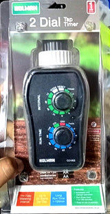 Holman 2 Dial Electronic Tap Timer/Auto or Manual/ Ideal for low-pressure applications