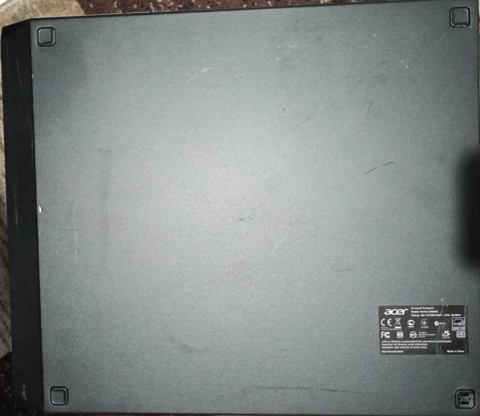 Acer Core i7 3.4Ghz, 500GB, 8GB Desktop PC only /Windows 10