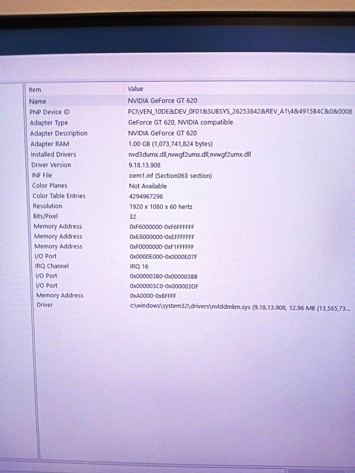 Acer Core i7 3.4Ghz, 500GB, 8GB Desktop PC only /Windows 10