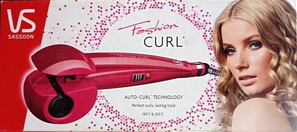 VS Sassoon Fashion Curler/Auto-Curl Technology. Perfect Curls, Lasting Hold