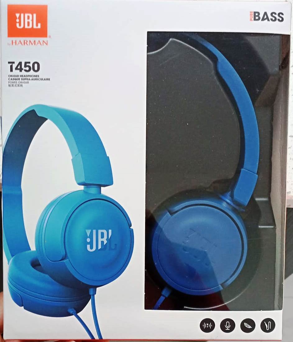 BRAND NEW JBL T450BT Wireless/Bluetooth On-Ear Headphones