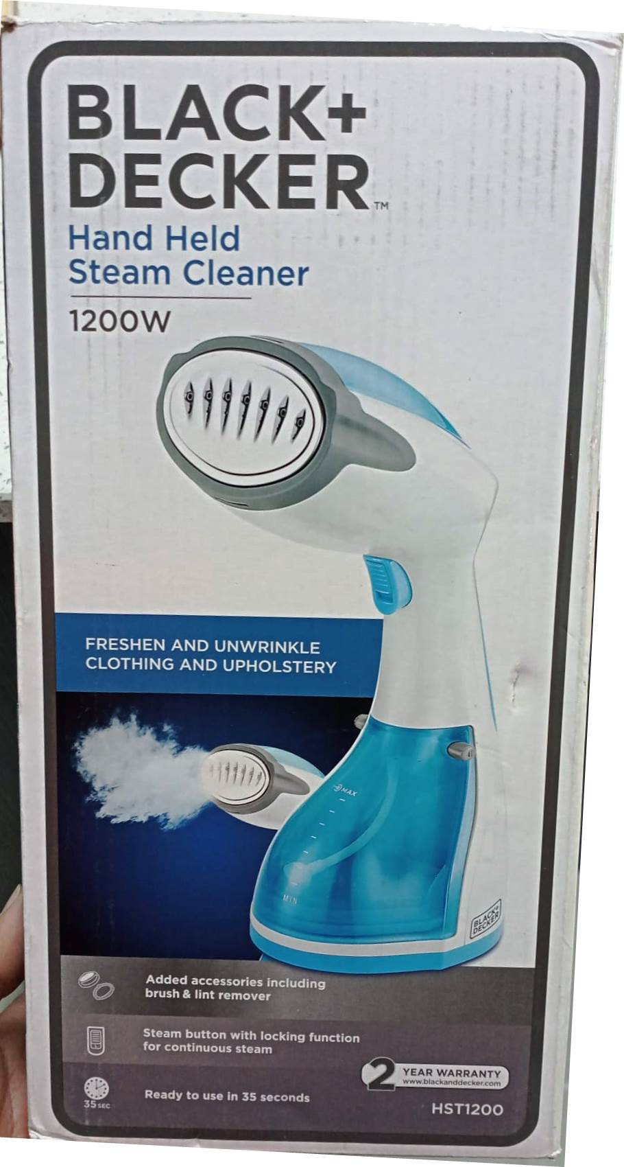 BLACK+DECKER Handheld Garment Steamer