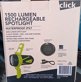 Click 1500 Lumen Rechargeable Spotlight -CM1808
