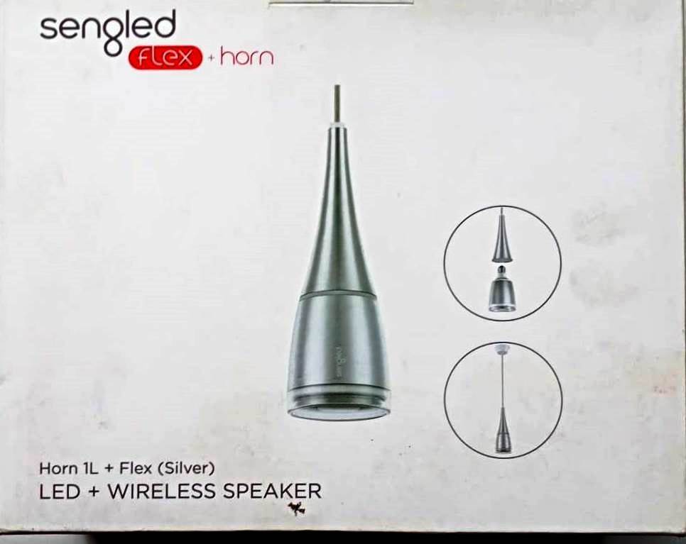 Sengled FLEX + Horn Led + Wireless Speaker Horn 1L+ Flex Silver - TheITmart