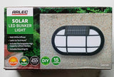 Arlec LED Black Solar Bunker Light - LVS671BK - TheITmart