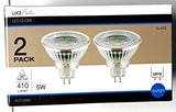 Luce Bella GLD188BX 5W 410Lumen 36° Daylight MR16 LED Globe -Twin Pack