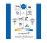 Luce Bella GLD188BX 5W 410Lumen 36° Daylight MR16 LED Globe -Twin Pack