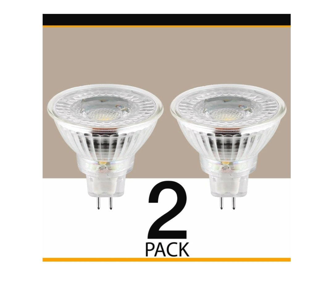 Luce Bella GLD188BX 5W 410Lumen 36° Daylight MR16 LED Globe -Twin Pack