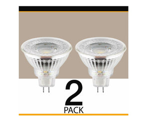 Luce Bella GLD180BX GU10 5.5W 500 Lumens 36° Daylight LED Globe - 2 Pack